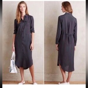 Maeve long sleeve shirtdress. New with tags. Size 8.